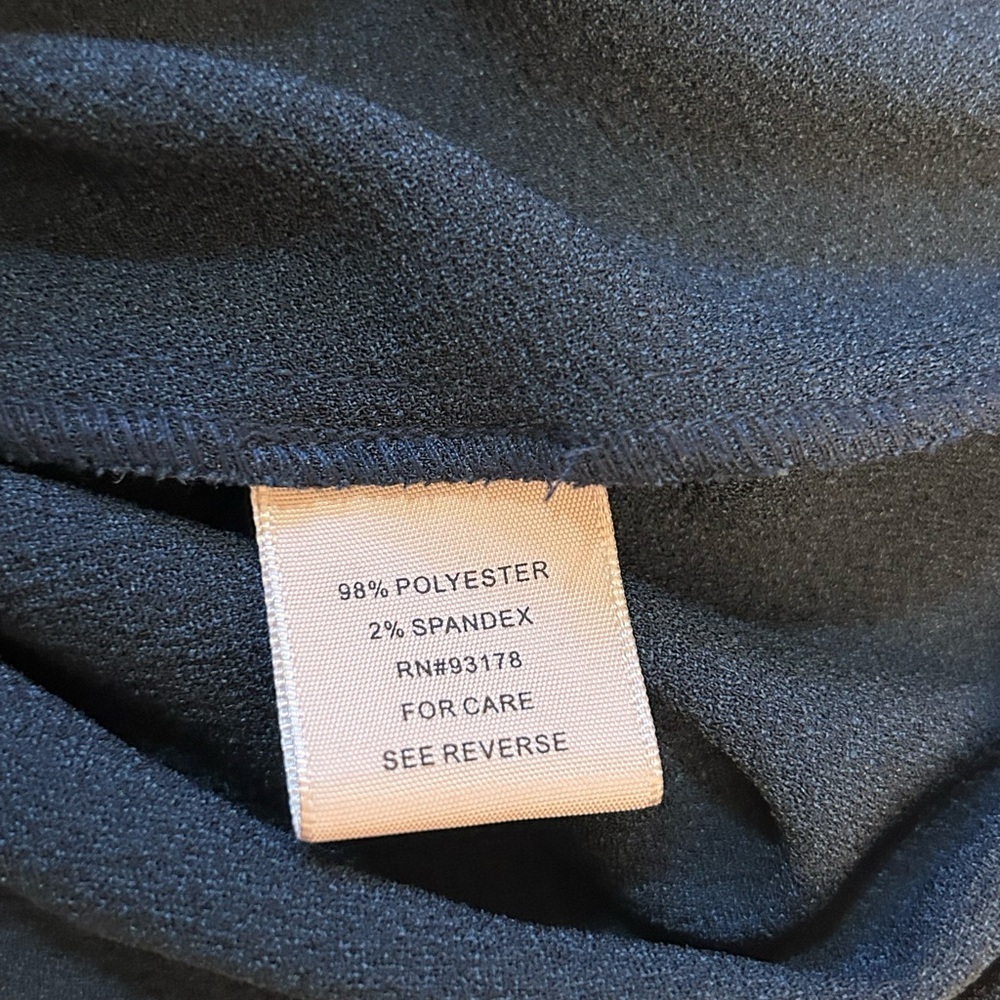 Philosophy Elegant Dark Navy Blue Sleeveless Mini Dress - Picture 5 of 12